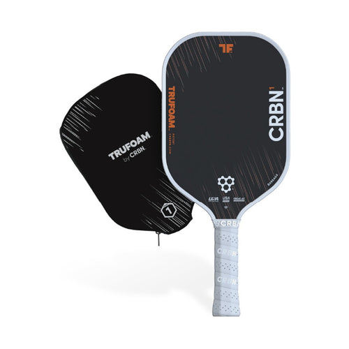 CRBN¹ TruFoam Barrage elongated long handle pickleball paddle