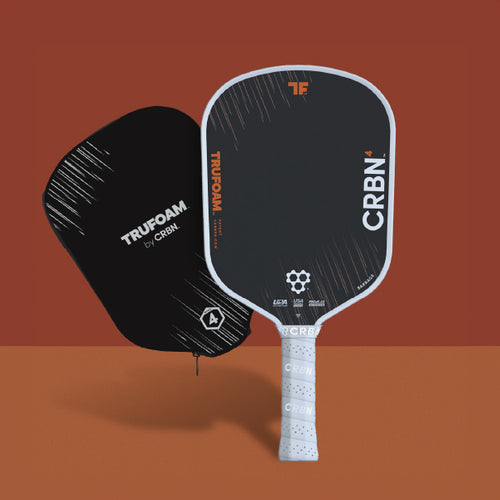 CRBN⁴ TruFoam Barrage hybrid AeroCurve pickleball paddle
